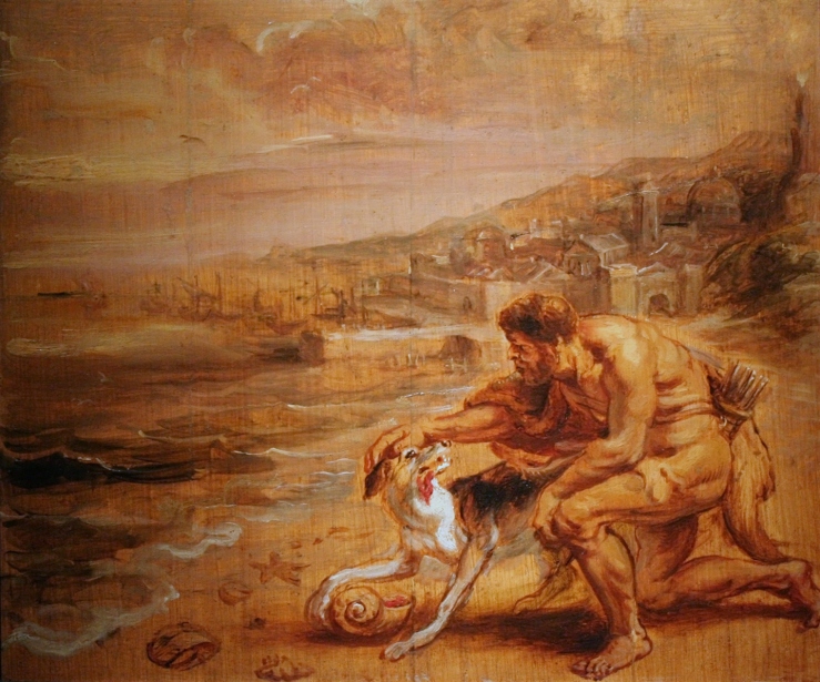 Musée Bonnat - La découverte de la pourpre - Peter Paul Rubens (